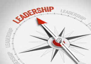 Picture of Compass with the word Leadership