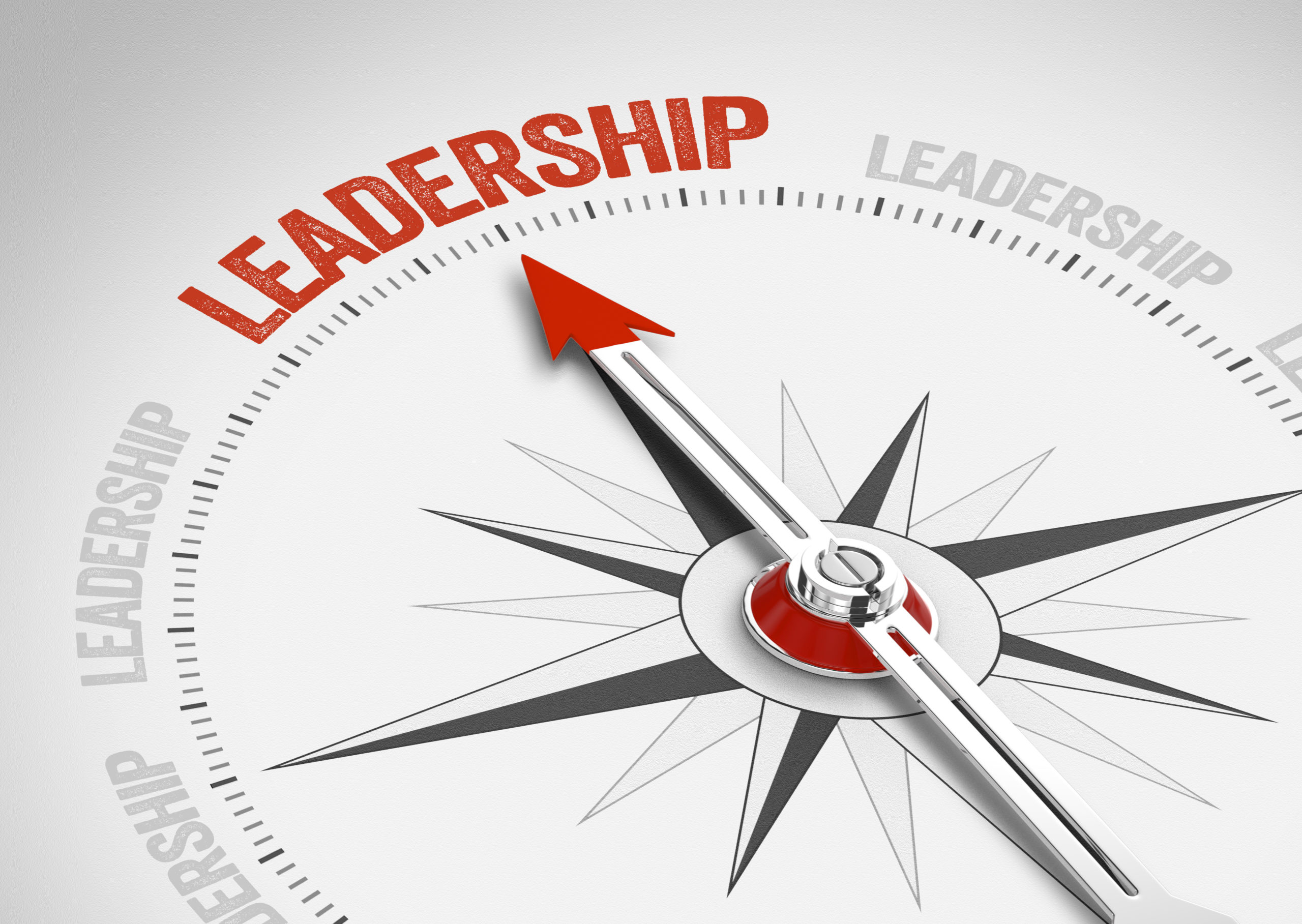 Picture of Compass with the word Leadership